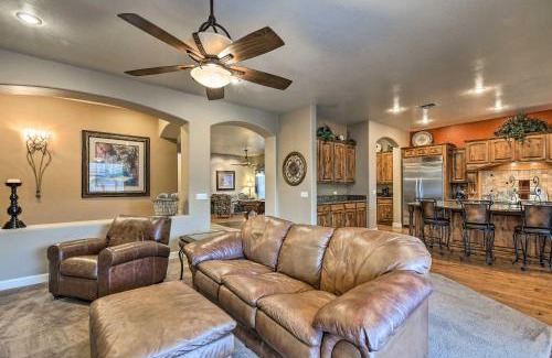 Power Ranch House | Heated Pool and Putting Green Luxe Gilbert Home