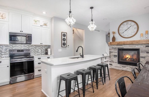 Miami Park House | Heated pool & hot tub, Lake MI beach access via a tram plus a theatre room.