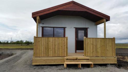 Rangarþing ytra House | Hekla Cabin 1 Volcano and Glacier View