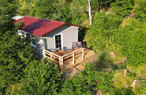 Schleusegrund House | Hellaberg III: Quiet vacation home with sauna on the edge of the forest
