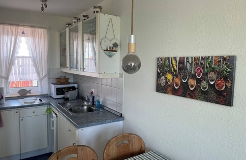 Westeraccumersiel Apartment | Helle Lichtdurchflutete Ferienwohnung mit Balkon und Tollem Ausblick