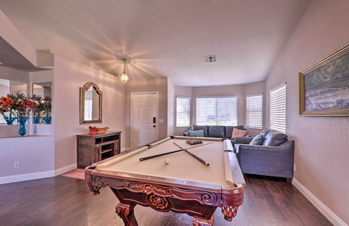 Townsite Cottage | Henderson Home w/Pool + Mountain, Strip Views!