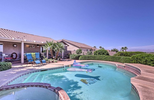 Townsite Cottage | Henderson Home w/Pool + Mountain, Strip Views!
