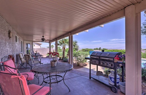 Townsite Cottage | Henderson Home w/Pool + Mountain, Strip Views!