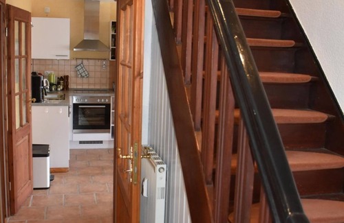 Leezen Apartment | Herpell-nischwitz, Ferienwohnung - Appartement/fewo, Dusche und Bad, WC