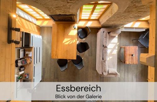 Buhlau Apartment | HexenburgbeiDresden 3 Zimmer Architektengaleriewohnung mit eigener Sauna, 2 Kaminen - Nähe Sächsische Schweiz Dresden
