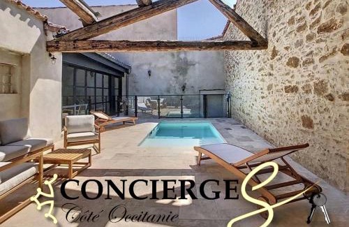 Azille Villa | Hidden Oasis - Maison de caractère avec piscine