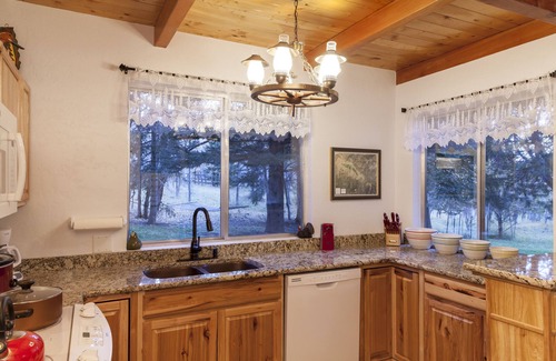 Pine Valley House | Hidden Pines Secluded Cabin on 3 Acres With Creek No Pets
