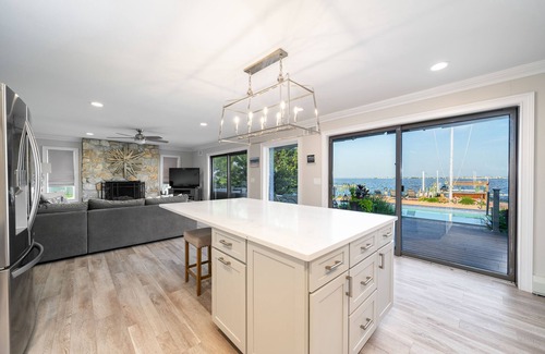 Mantoloking House | High-end Bay front Oasis with Pool and Short Walk to Beach