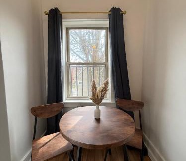 East Avenue Apartment | Highfalls Studio Retreattv Kitchen Rochester D