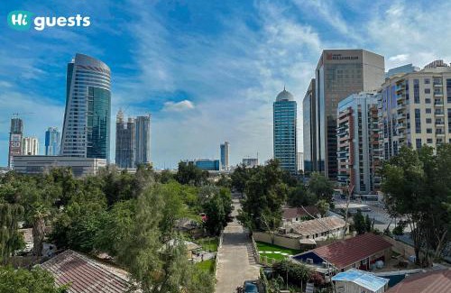 Barsha Heights Apartment | HiGuests - City Chic Studio at Madison Residency Close Metro