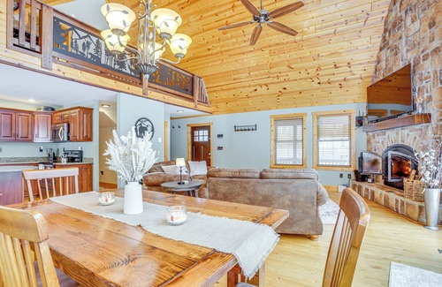 Terra Alta Cabin | Hike, Ski & Raft: Terra Alta Cabin w/Large Deck