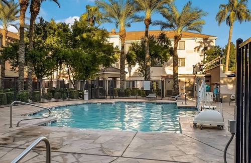 Chandler Apartment | Hike the Sonoran Desert! Convenient Room & Pet-friendly! w/Pool and Hot Tub