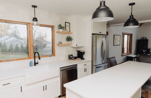 West Brookfield House | Hillside Hideaway: full family home, 250 ft from the lake shore. Dog friendly!