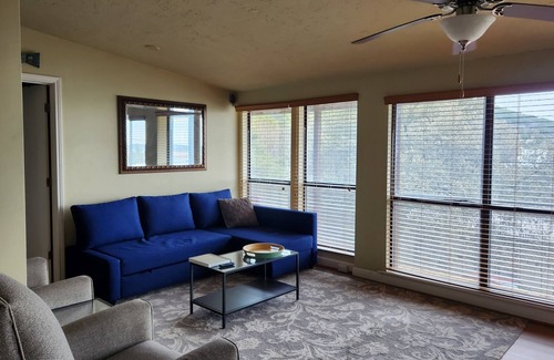 Burnet House | Hillside Hideaway - Peaceful hillside home with lake views and a game room!