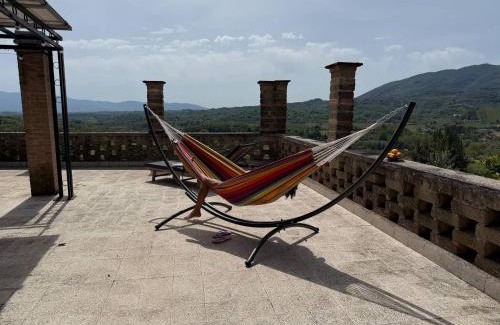 Olevano Romano House | Hillside home with fantastic view - 7 beds - only 1h from Rome