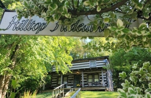 Richmond Cabin | Hilltop Hide A Way Log Cabin Home