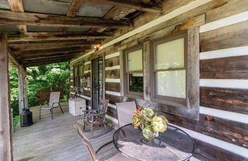 Richmond Cabin | Hilltop Hide A Way Log Cabin Home