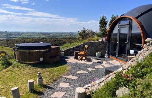 Silverbridge Apartment | Hilltop Hideaway - Secluded pod with private hot tub