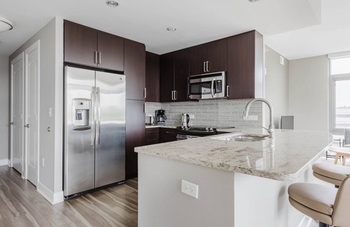 Woodmont Triangle Apartment | Hip Bethesda 2BR w/Roof Pool & Coffee Lounge, nr Metro, by Blueground