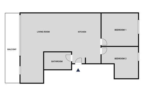 Copenhagen K Apartment | Hip Copenhagen Central 2BR w/ Balcony, nr Refshaleøen, by Blueground