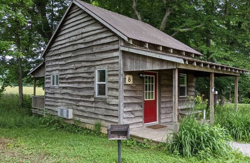Helmsburg Cabin | "Hippy Hill" Deluxe Camping Cabin #8 Pet Friendly
