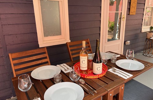 Chestertown Apartment | Historic Downtown Garden Oasis with Private Patio