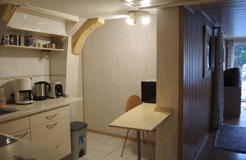 Rinteln Condo | Historic half-timbered house from 1571, quiet living despite the center, pets allowed
