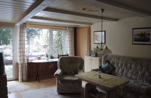 Rinteln Condo | Historic half-timbered house from 1571, quiet living despite the center, pets allowed