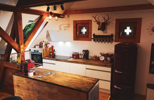 Caputh Apartment | Historic retro loft near Potsdam, Garten+Seenah