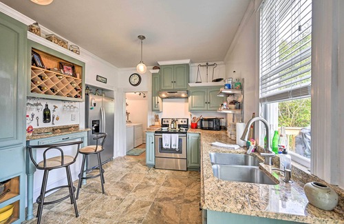Danville House | Historic 'Watson' Brick House w/Private Deck!