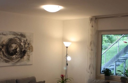 Niederzissen Apartment | Holiday Apartment 'Auf Dem Kleeberg' with Terrace, Shared Garden & Wi-Fi