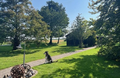 Wesselburenerkoog Apartment | Holiday Apartment 'Holzhaus' with Private Terrace, Garden and Wi-Fi