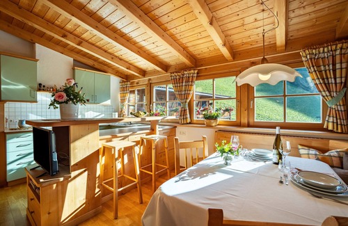Vandoies Apartment | Holiday Apartment "Adults Only Wasserfall Hegedex" with Mountain View, Balcony & Wi-Fi
