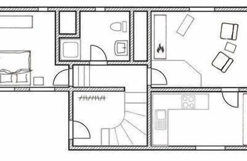 Castell House | Holiday apartment Castell for 1 - 3 persons with 1 bedroom - Holiday house
