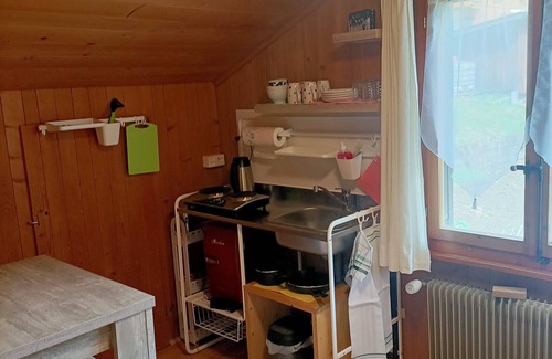 Lauterbrunnen Condo | (Holiday apartment Vreneli) Chalet in the Gässli, 1- 3 persons