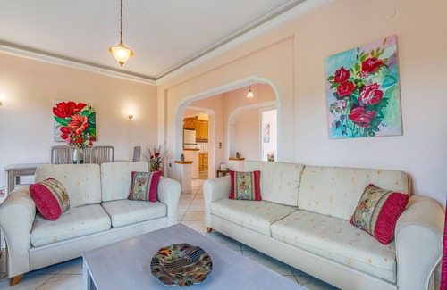 Limni Apartment | Holiday Apartment "Even Ezer" with Sea View, Private Pool & Wi-Fi