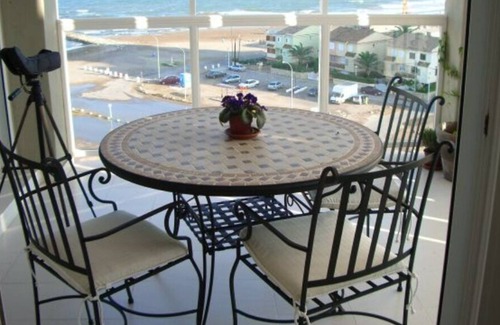 Puig Apartment | Holiday Apartment 'Moderno Atico Dúplex' near the Sea with Shared Pool, Terrace & Wi-Fi