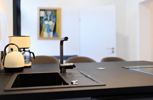 Auerbach Apartment | Holiday Apartment "Schlossplatz Vogtland" with Private Terrace, Private Sauna & Wi-Fi