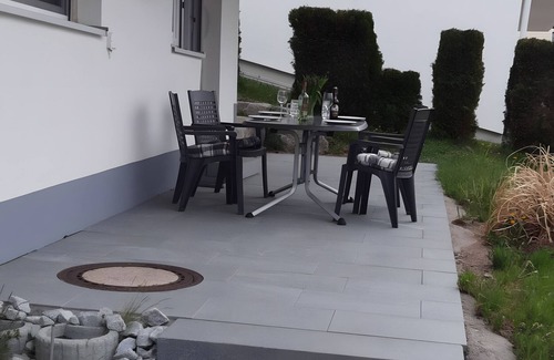 Schonach im Schwarzwald Apartment | Holiday Apartment 'Windradblick' with Private Terrace and Wi-Fi