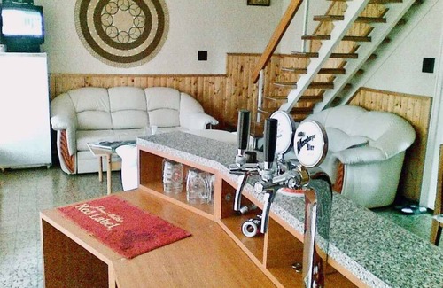 Szantod House | Holiday home 50 m to Balaton with footbridge and boat