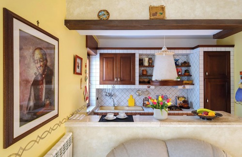 Galatone House | Holiday Home 'Angel' with Private Terrace, Wi-Fi and Air Conditioning