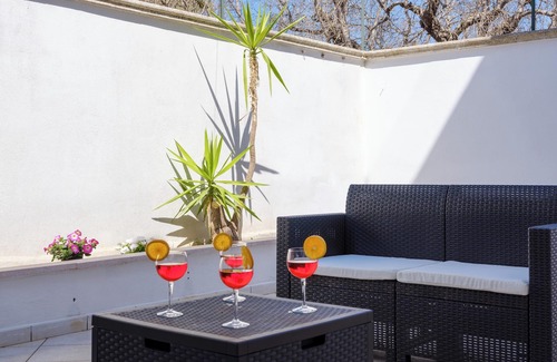 Galatone House | Holiday Home 'Angel' with Private Terrace, Wi-Fi and Air Conditioning