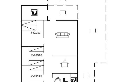 Klegod Strand House | Holiday Home Askatla - 800m from the sea by Interhome