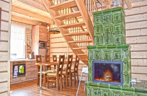 Lubna House | Holiday Home by Lake in Nowa Wioska