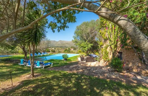 Capdepera House | Holiday Home 'Finca Son Xona' with Mountain View, Private Pool and Wi-Fi