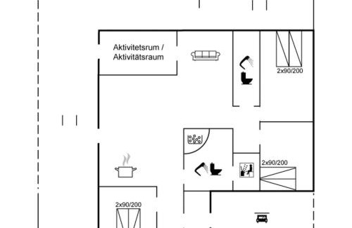 Skaven Strand House | Holiday Home Hedevig - 800m to the inlet by Interhome