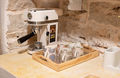 Ceglie Messapica House | Holiday Home 'Il Trullo Di Mariangela' with Private Garden, Wi-Fi and Air Conditioning