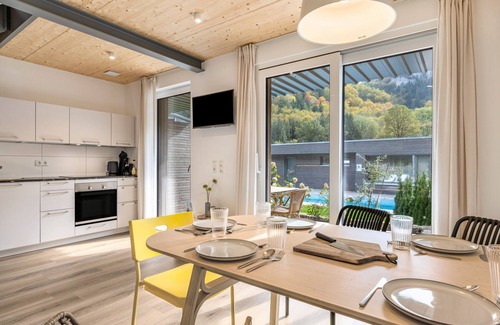 Beuron Apartment | Holiday home 'Lupus 5' with mountain views, private terrace and WLANn
