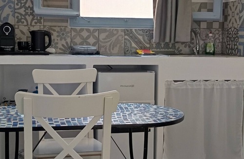 Grikos House | Holiday Home 'Pico Bello Patmos 28' with Sea View, Wi-Fi and Air Conditioning